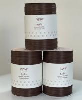 Пряжа Raffia Ispie (156 Chocolate); 100% Вискоза; 120г/250м