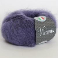 Пряжа SEAM VIRGINIA ( 17 фиолетовый  ) Состав: 30% мохер 40% акрил 30% нейлон; 25г/225м
