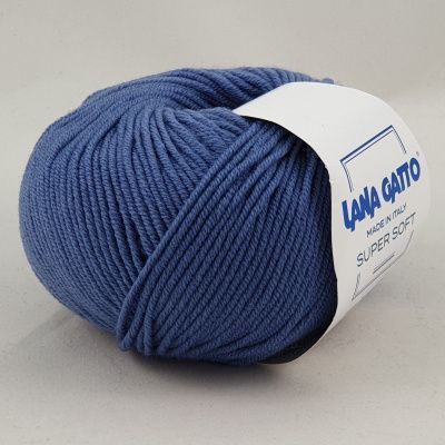 Lana Gatto Super Soft ( 10173 светлый джинс) 100% меринос экстрафайн 50 г/125 м